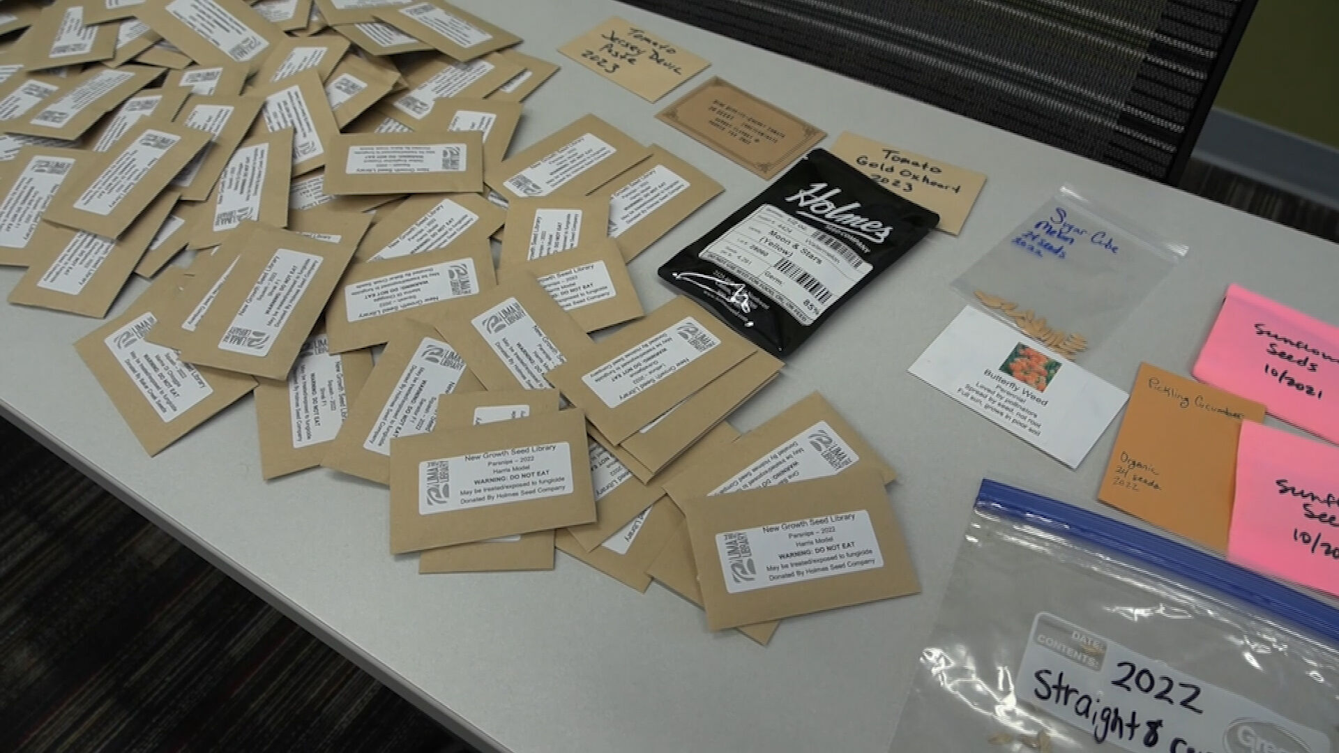 Lima Public Library’s Seed Swap sprouts gardening inspiration